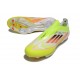 Bota Adidas F50 + Sin Cordones FG Amarillo Blanco