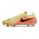 Bota Nike Phantom Luna 2 Elite FG Naranja Negro