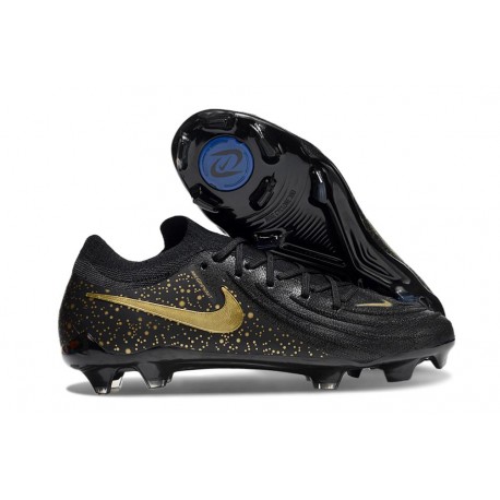 Bota Nike Phantom Luna 2 Elite FG Negro Dorado