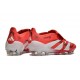 Bota de Futbol adidas Predator Elite FT FG Rojo Lúcido Blanco Negro
