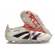 Bota de Futbol adidas Predator Elite FT FG Blanco Off Negro Rubí Puro