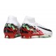 Nike Zoom Mercurial Superfly X Elite FG Blanco Negro Rojo