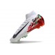 Nike Zoom Mercurial Superfly X Elite FG Blanco Negro Rojo