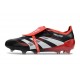 Bota de Futbol adidas Predator Elite FT FG X MOMENTS Negro Blanco Rojo
