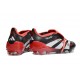 Bota de Futbol adidas Predator Elite FT FG X MOMENTS Negro Blanco Rojo