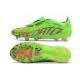 Bota de Futbol adidas Predator Elite FT FG Limón Lúcido Rosa Lúcido Azul Fusion