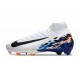 Nike Zoom Mercurial Superfly X Elite FG Blanco Negro Azul