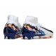 Nike Zoom Mercurial Superfly X Elite FG Blanco Negro Azul