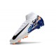 Nike Zoom Mercurial Superfly X Elite FG Blanco Negro Azul