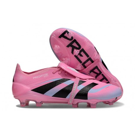 Bota de Futbol adidas Predator Elite FT FG Rosa Negro