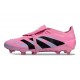 Bota de Futbol adidas Predator Elite FT FG Rosa Negro
