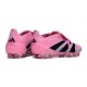Bota de Futbol adidas Predator Elite FT FG Rosa Negro