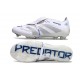 Bota de Futbol adidas Predator Elite FT FG Blanco Plateado Met Bright Royal