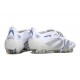 Bota de Futbol adidas Predator Elite FT FG Blanco Plateado Met Bright Royal