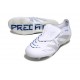 Bota de Futbol adidas Predator Elite FT FG Blanco Plateado Met Bright Royal