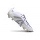 Bota de Futbol adidas Predator Elite FT FG Blanco Plateado Met Bright Royal