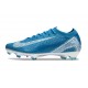 Botas Nike Zoom Mercurial Vapor XVI Elite FG Azul Blanco