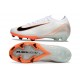 Botas Nike Zoom Mercurial Vapor XVI Elite FG Blanco Negro Naranja