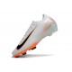 Botas Nike Zoom Mercurial Vapor XVI Elite FG Blanco Negro Naranja