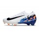 Botas Nike Zoom Mercurial Vapor XVI Elite FG Blanco Negro Azul