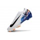 Botas Nike Zoom Mercurial Vapor XVI Elite FG Blanco Negro Azul
