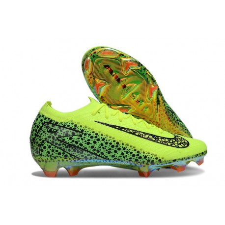 Botas Nike Zoom Mercurial Vapor XVI Elite FG Verde Negro