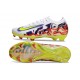 Botas Nike Zoom Mercurial Vapor XVI Elite FG Blanco Amarillo Violeta Rojo