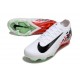 Botas Nike Zoom Mercurial Vapor XVI Elite FG Blanco Negro Rojo