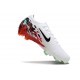 Botas Nike Zoom Mercurial Vapor XVI Elite FG Blanco Negro Rojo