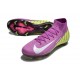 Nike Zoom Mercurial Superfly X Elite FG Violeta Blanco Amarillo