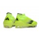 Botas de fútbol Adidas F50 Elite Mid FG Amarillo Solar Negro
