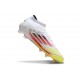 Botas de fútbol Adidas F50 Elite Mid FG Ftwr Blanco Rojo Amarillo