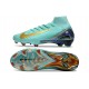 Nike Air Zoom Mercurial Superfly 10 Elite FG Océano Cubo Dorado Azul