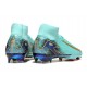 Nike Air Zoom Mercurial Superfly 10 Elite FG Océano Cubo Dorado Azul