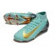 Nike Air Zoom Mercurial Superfly 10 Elite FG Océano Cubo Dorado Azul