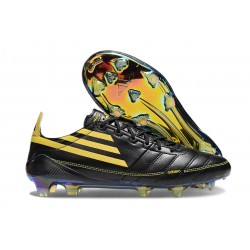 Adidas Bota F50 Elite FG Negro Amarillo
