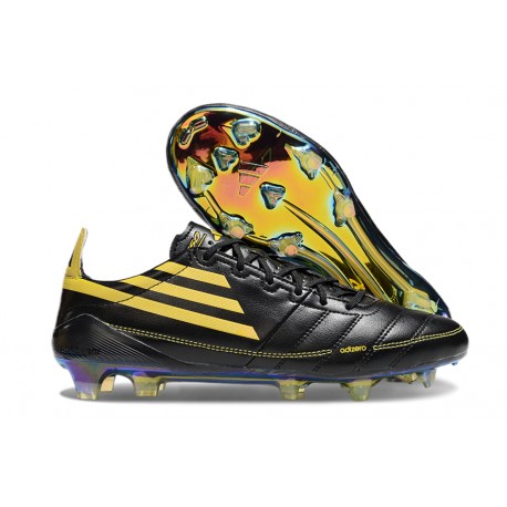 Adidas Bota F50 Elite FG Negro Amarillo