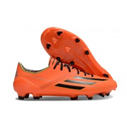 Adidas Bota F50 Elite FG Naranja Negro