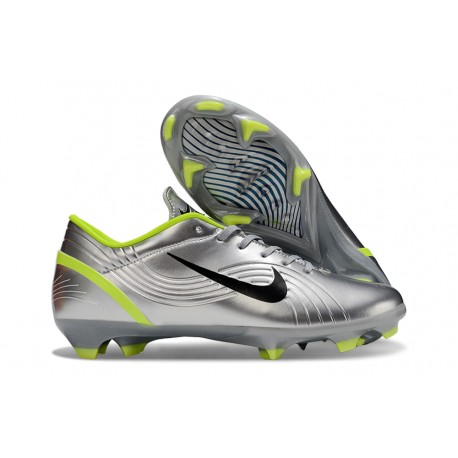 Botas Nike Zoom Mercurial Vapor XVI Elite FG Plata Negro