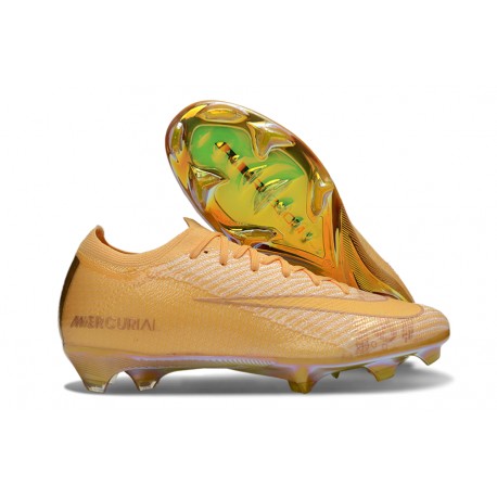 Botas Nike Zoom Mercurial Vapor XVI Elite FG Amarillo Dorado
