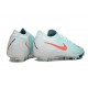 Bota Nike Phantom Luna 2 Elite FG Menta Rojo Atómico Negro