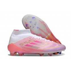 Botas de fútbol Adidas F50 Elite Mid FG Rosa