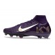 Nike Air Zoom Mercurial Superfly 10 Elite FG X MBAPPE Grand Morado Marfil Claro