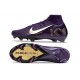 Nike Air Zoom Mercurial Superfly 10 Elite FG X MBAPPE Grand Morado Marfil Claro