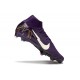 Nike Air Zoom Mercurial Superfly 10 Elite FG X MBAPPE Grand Morado Marfil Claro