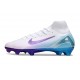 Nike Air Zoom Mercurial Superfly 10 Elite FG Blanco Azul Violeta