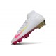 Nike Air Zoom Mercurial Superfly 10 Elite FG Blanco Rosa