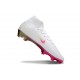 Nike Air Zoom Mercurial Superfly 10 Elite FG Blanco Rosa