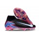 Nike Air Zoom Mercurial Superfly 10 Elite FG Negro Blanco Azul