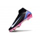 Nike Air Zoom Mercurial Superfly 10 Elite FG Negro Blanco Azul